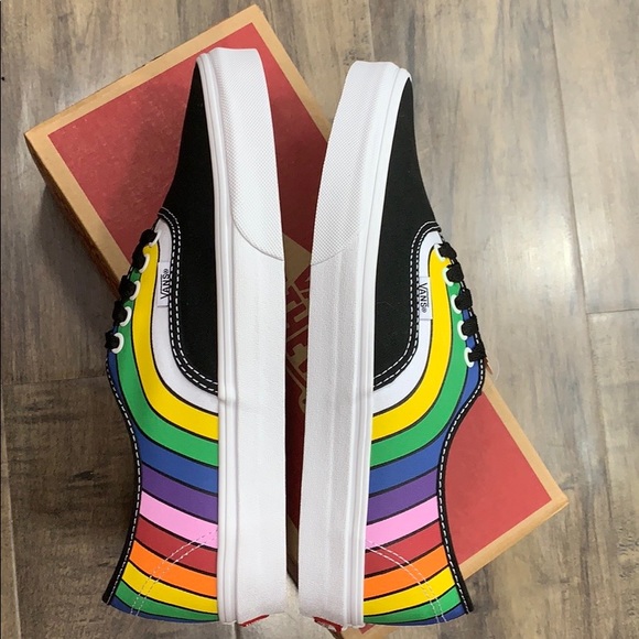 VANS AUTHENTIC Refract Black/True White/Multi men’ - Picture 11 of 16